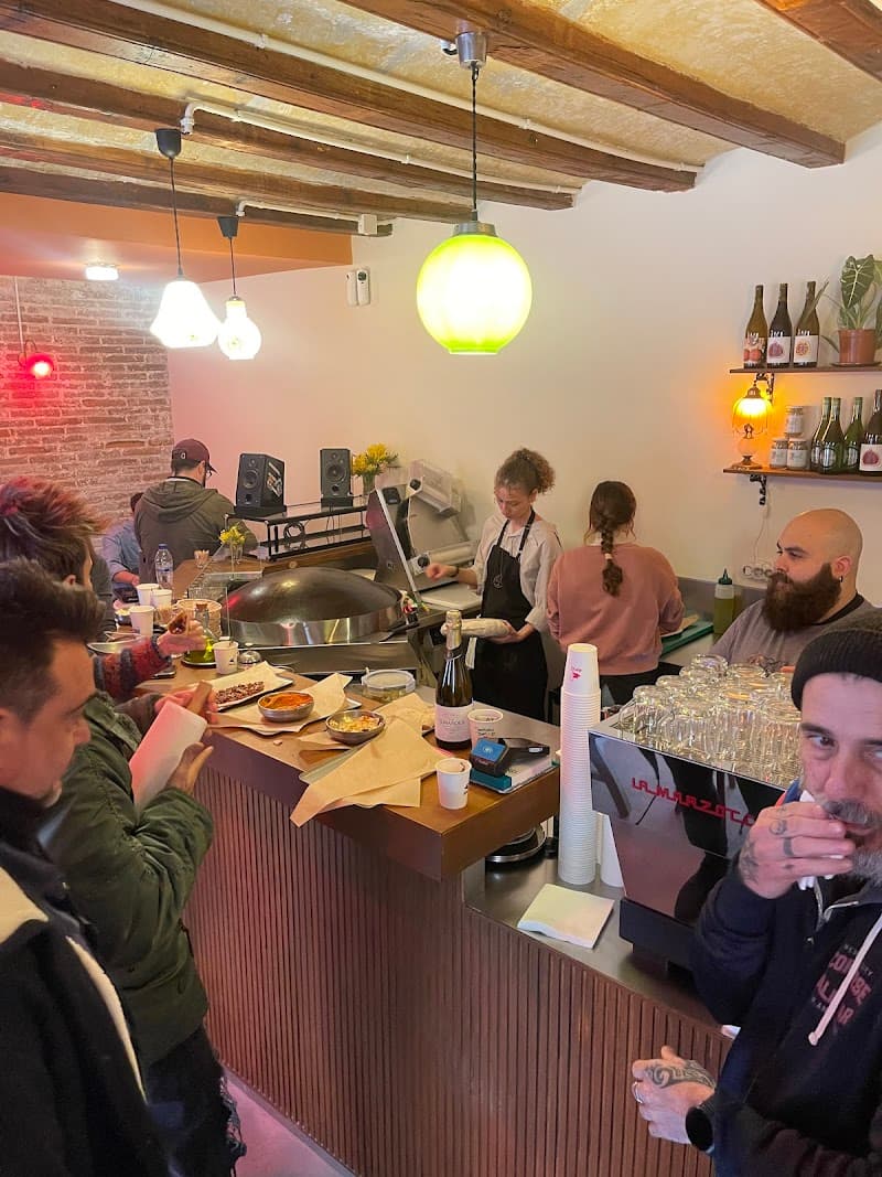 Inside Café Anis — saj, coffee and warm atmosphere